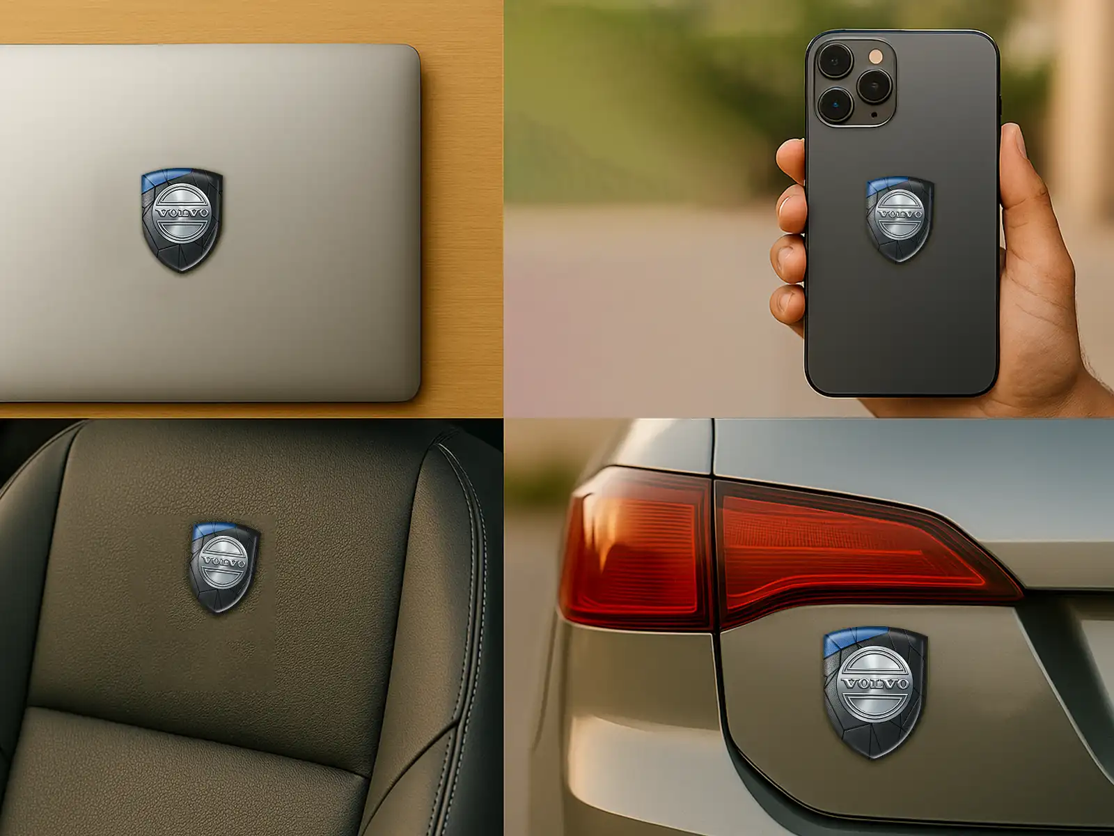 Volvo Vinilos Ventana Auto Deporte Personalizables Minimalistas